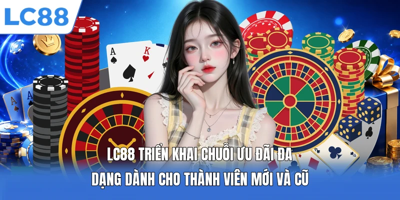 LC88 triển khai chuỗi ưu đãi đa dạng dành cho thành viên mới và cũ